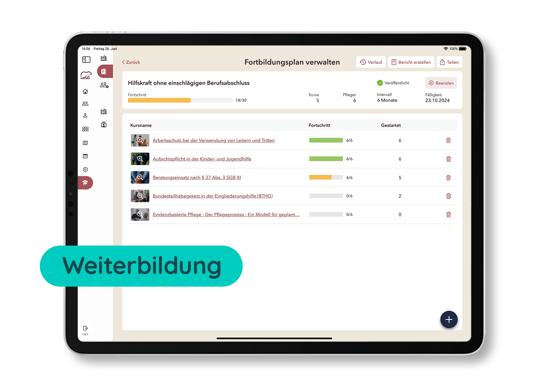 Leistungen für ambulante Pflegedienste: Pflegesoftware, Abrechnung und mehr